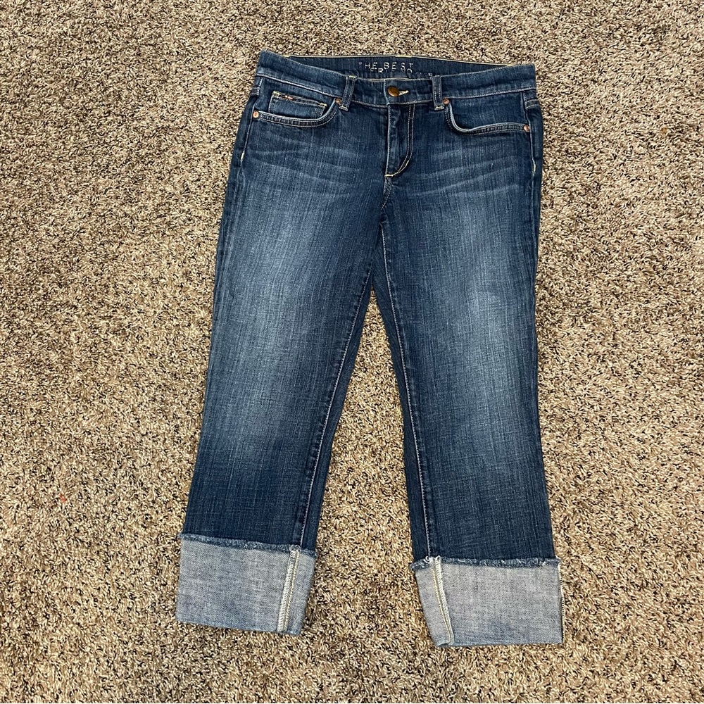 Joe’s Fit & Rolled Cuff “Best Friend “ Jean Capris Sz W27